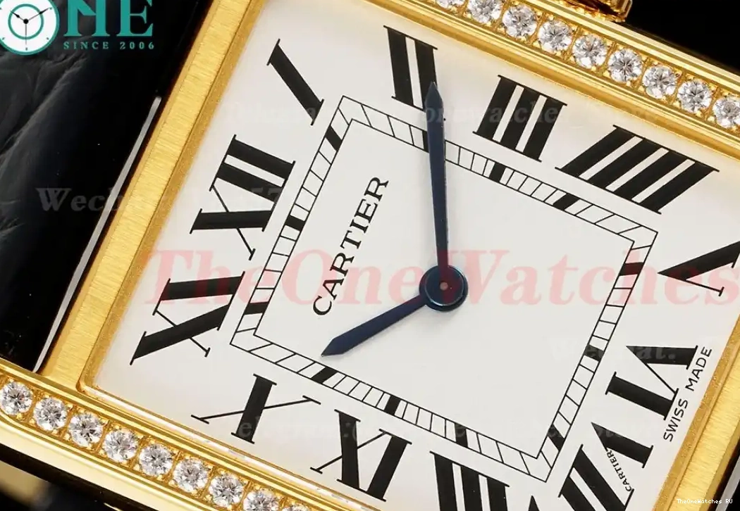 Dial White Tank 27.4mm AF LE Solo YG Dia Quartz 0401